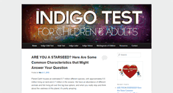 Desktop Screenshot of indigotest.org