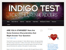 Tablet Screenshot of indigotest.org